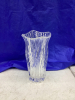 LARGE GLASS HEAVY VASE