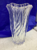 LARGE GLASS HEAVY VASE - 2