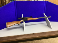 MARLIN MODEL 39AS, 22 CAL LR, . LEVER ACTION WITH 4X WIDE VIEW SCOPE