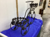 DECOR METAL BICYCLE PLANT HOLDER - 2