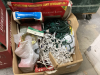 (2) BOXES OF CHRISTMAS DECOR & CHRISTMAS TREE STAND - 4