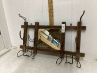 MIRROR & HANGING RACK