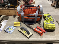 TOOL CADDY WITH ASSORTED TOOLS