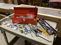 FORMULA 1 TOOLBOX WITH LOTS OF TOOLS AND SHOP SUPPLY