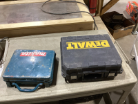 2 EMPTY TOOL CASES