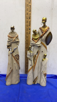 AFRICAN THEME STATUES