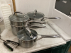 STAINLESS STEEL KITCHENAID POT SET - 3