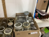 (4) BOXES CANNING JARS - (58) JARS - 3