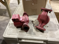 B+G CIRCULATING PUMP, 2 GRUNDFOS CIRCULATING PUMPS