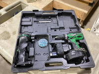 HITACHI 18V CORDLESS DRILL AND FLASHLIGHT