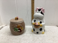 (2) COOKIE JARS -