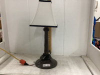 STEEL BASE TABLE LAMP