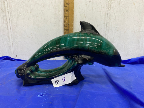 BLUE MOUNTAIN POTTERY DOLPHIN