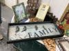 LARGE BOX OF FRAMES, SIGNS, PICTURES - 2