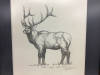 ELK PRINT BY JERRY DANIELS - 2