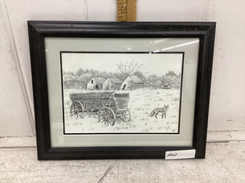 “NEARLY ABANDONED “ BERNIE BROWN PRINT