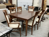 KITCHEN TABLE W/ (6) CHAIRS