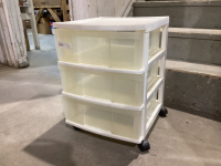 3-DRAWER PLASTIC ORGANIZER