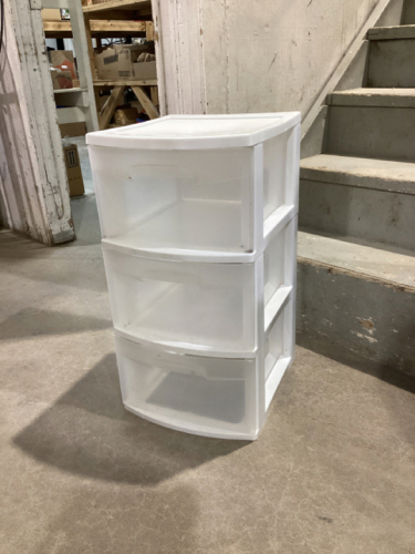 3-DRAWER PLASTIC ORGANIZER - STERILITE