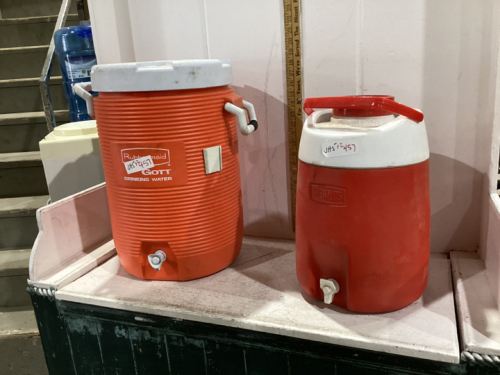 (2) WATER JUG COOLERS