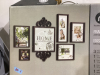 HOME TRENDS FRAME SET & CLOCK - 2