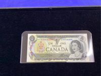 1973 CANADIAN ONE DOLLAR BILL