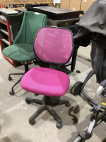 PINK OFFICE CHAIR