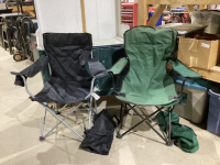 (2) FOLDING LAWN CHAIRS