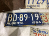 ALBERTA LICENSE PLATES - 3