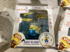 BOX OF MINION TOYS, NAIL CLIPPERS, SMART CLOUD CAMERA - 3