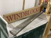 WINDBLOCKER PLEXI FOR GOLF CART