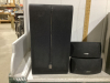 YAMAHA SPEAKER, (3) BOSE SPEAKERS - 3