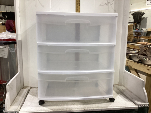 WIDE STERILITE PLASTIC STORAGE UNIT