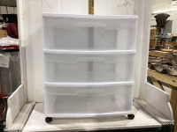 WIDE STERILITE PLASTIC STORAGE UNIT