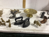 COLLECTION OF MIXED METAL NICKNACKS - 3