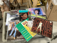 BOX OF LP RECORDS - VARIETY OF ARTISTS