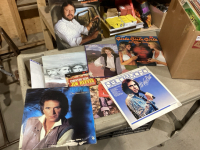 BOX OF LP RECORDS- VARIETY OF ARTISTS