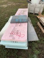 Pallet of poly and insulation