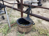 CAST ALUMINUM "PUMP" FOUNTAIN