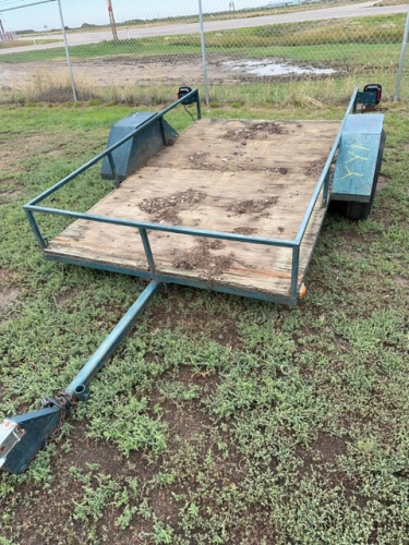 Single axle yard cart