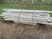 Bundle of corral and fence board