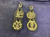 (2) HORSE BRASSES