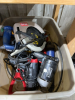 Tub of miscellaneous, corded tools