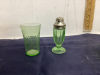 COLLECTION OF GREEN DEPRESSION GLASS - 2