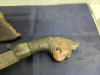 VINTAGE MACHETTE IN WOOD SCABBARD - 2