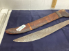 VINTAGE MACHETTE IN WOOD SCABBARD - 3