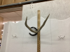 ANTLER HAT RACK W/ HORSEHOE BASE - 3