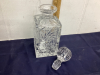 PINWHEEL CRYSTAL DECANTER - 3