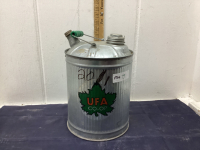 VINTAGE UFA METAL GAS CAN