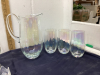 IRRIDESCENT WATER PITCHERS & GLASSES - 2